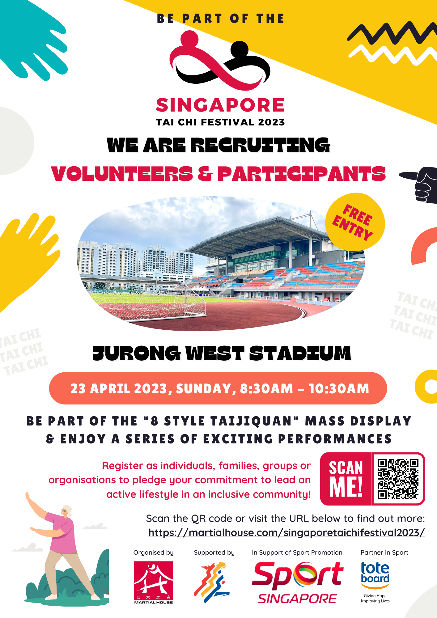 Poster - Singapore Tai Chi Festival 2023