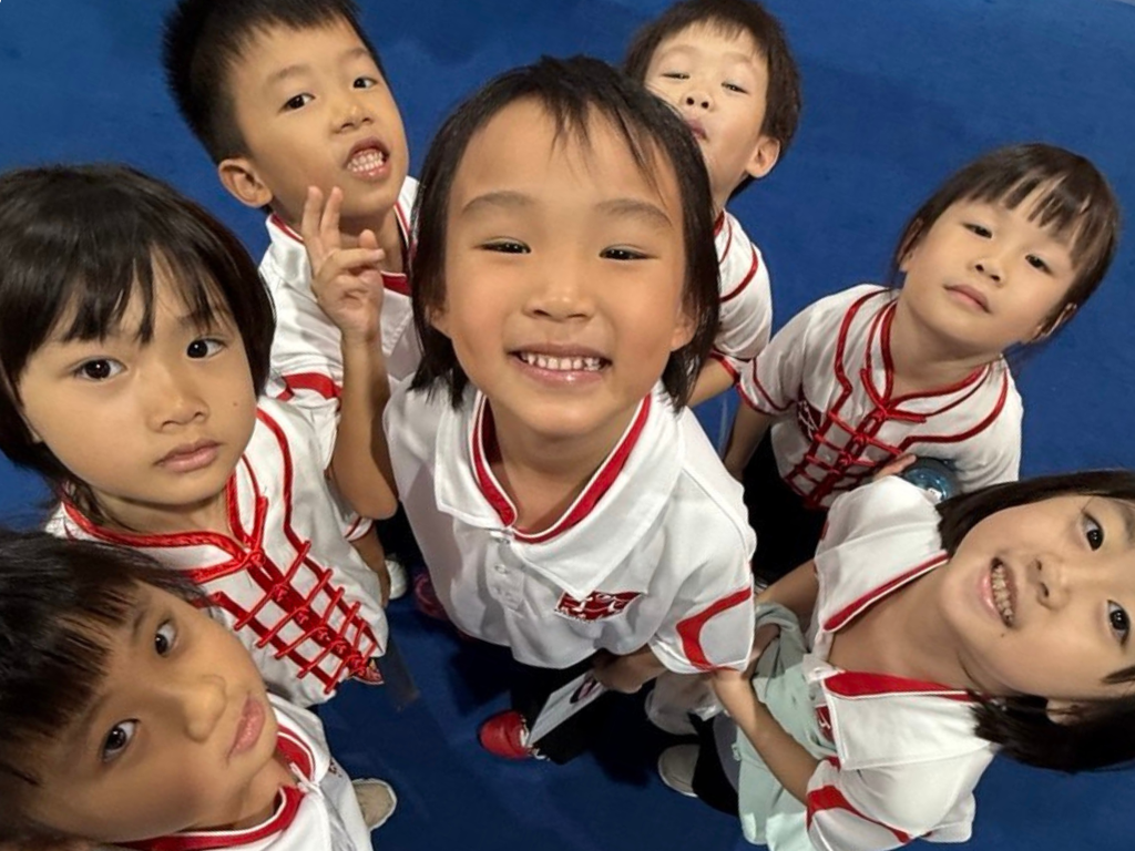 Children participating in Kungfu Tots training at Martial House