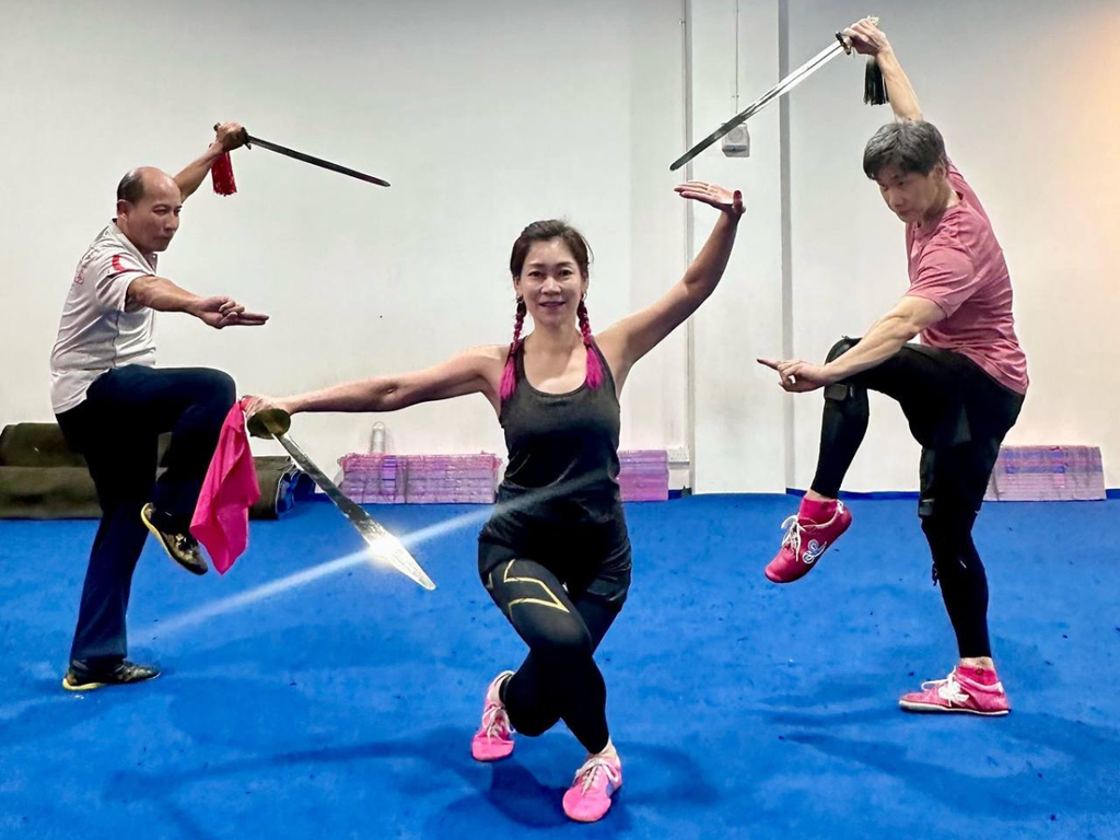 Traditional Wushu training in the Wushu Classic programme at Martial House