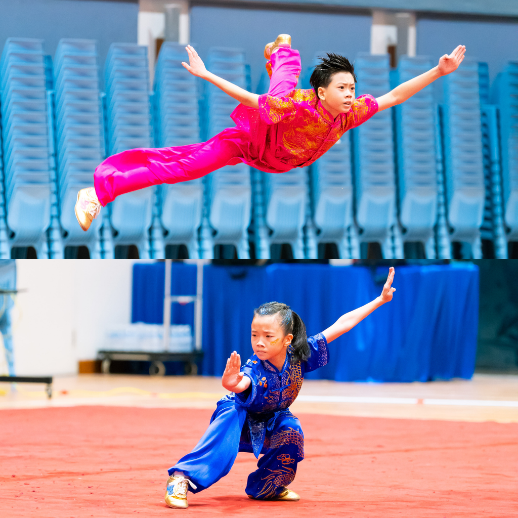 Asher and Arabelle at the National School Games