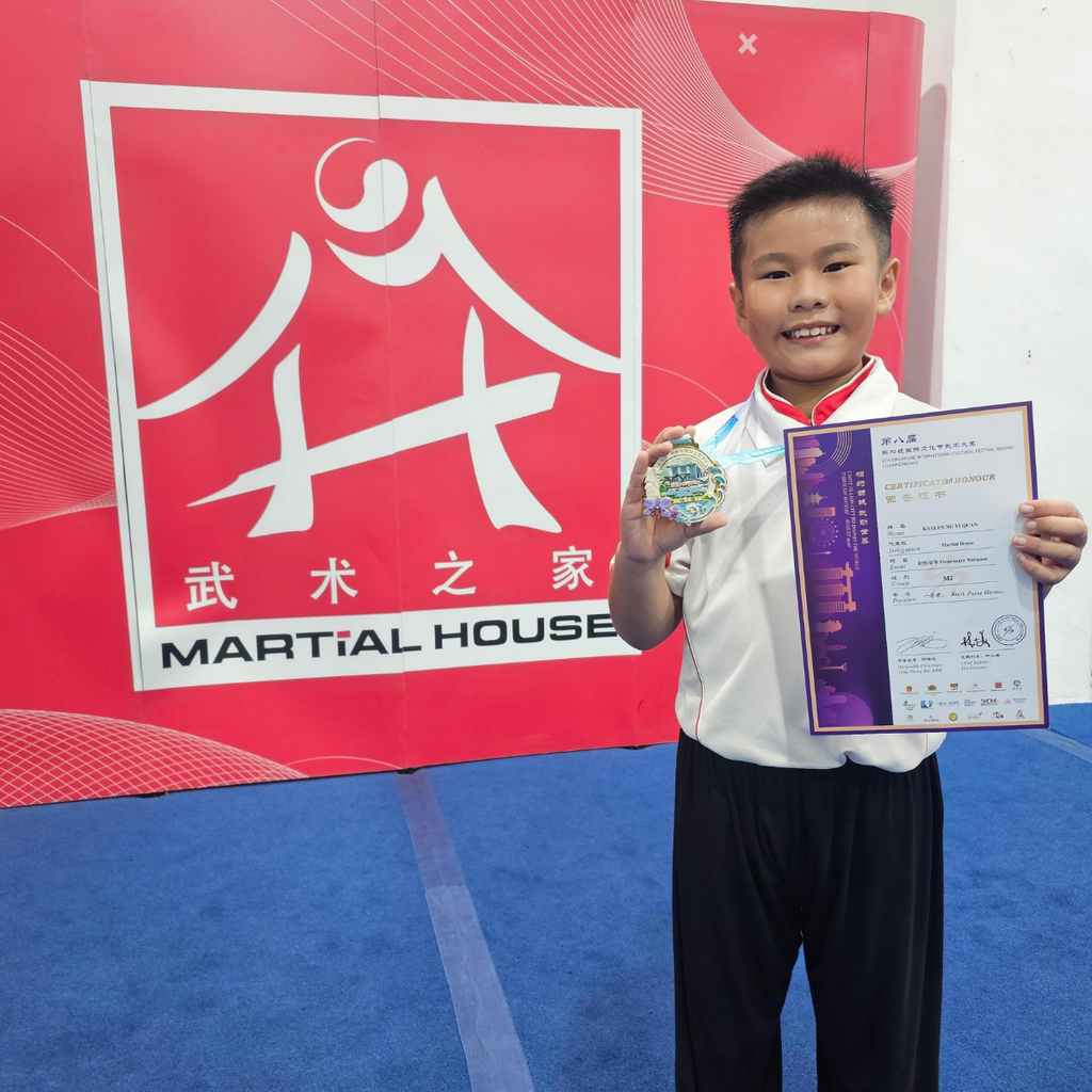Kaelen during his Wushu journey at Martial House