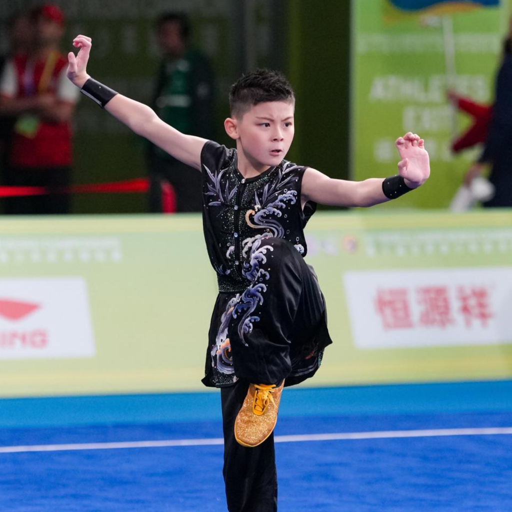 Randall Lim performing Nanquan